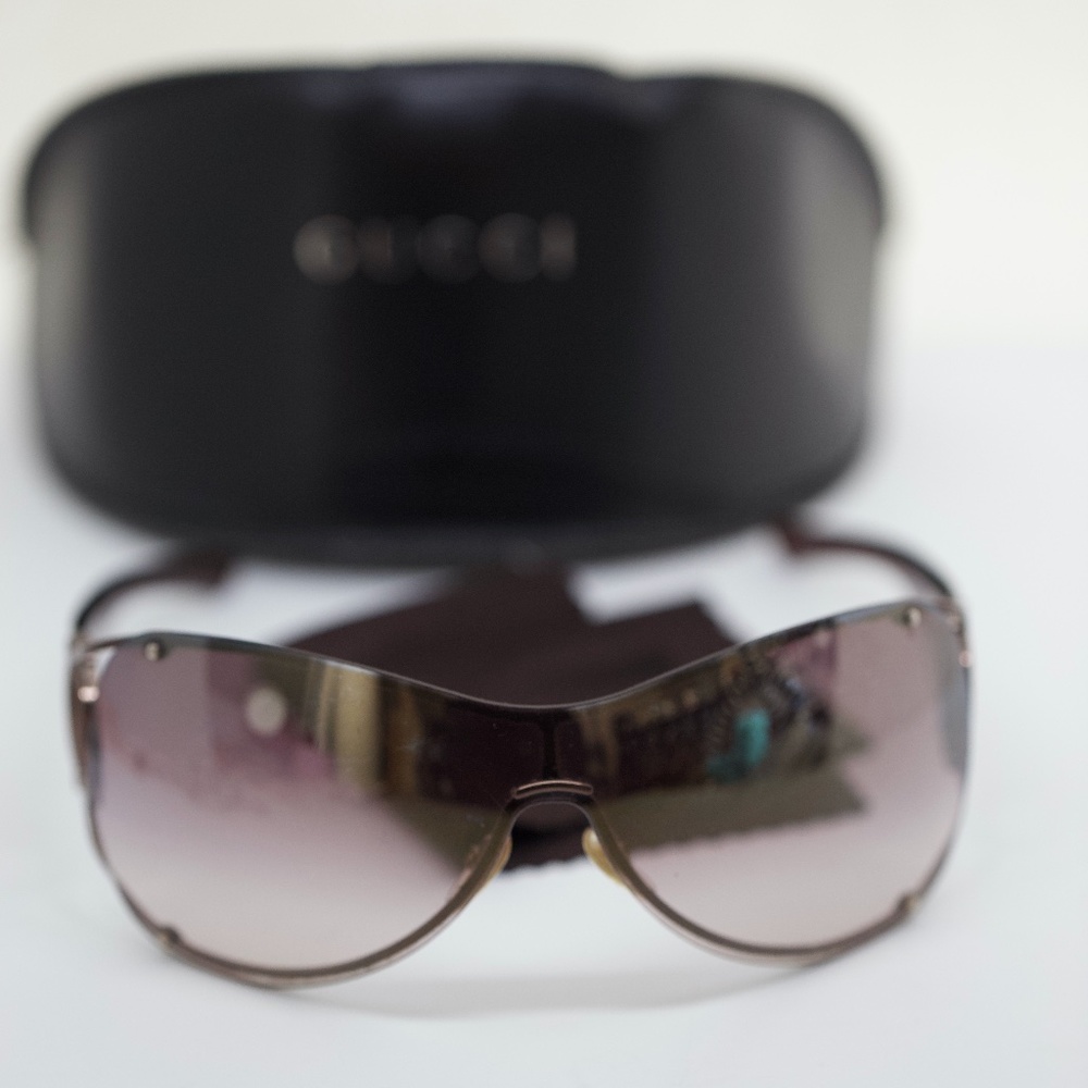 Gucci Brown Gradient Sunglasses